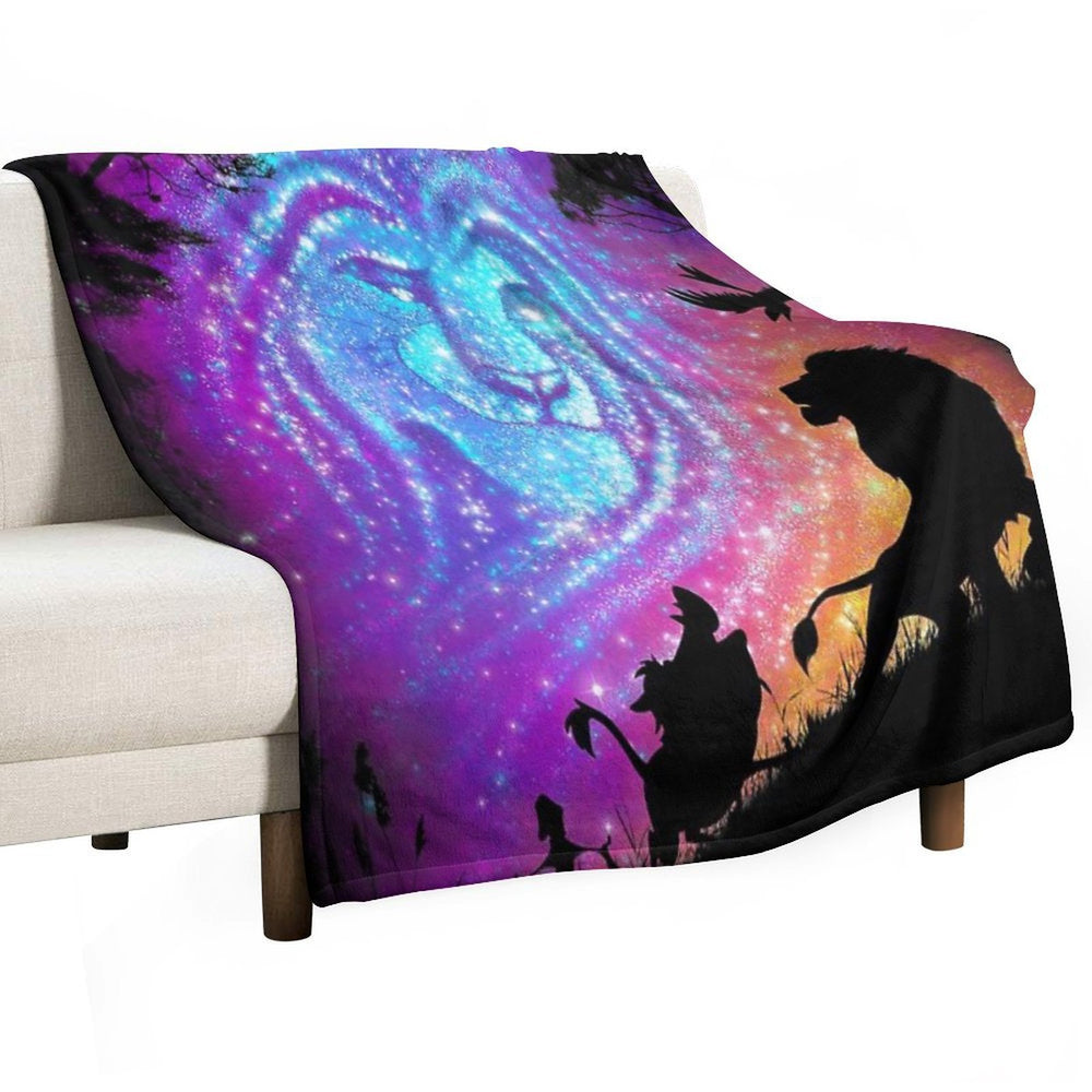 He Lives In You Travel-friendly Throw Blanket