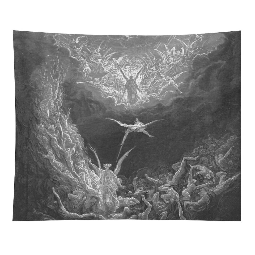 Gustave Dore La Sainte Bible Jugement Dernier Tapestry