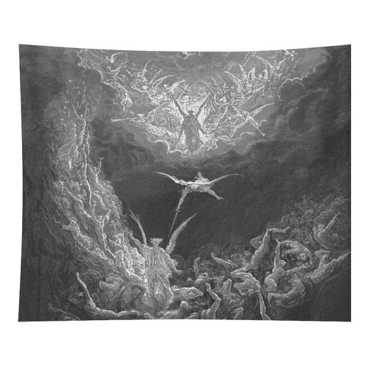 Gustave Dore La Sainte Bible Jugement Dernier Tapestry