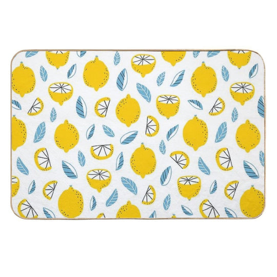 Lemons  Multi-Purpose Bath Mat