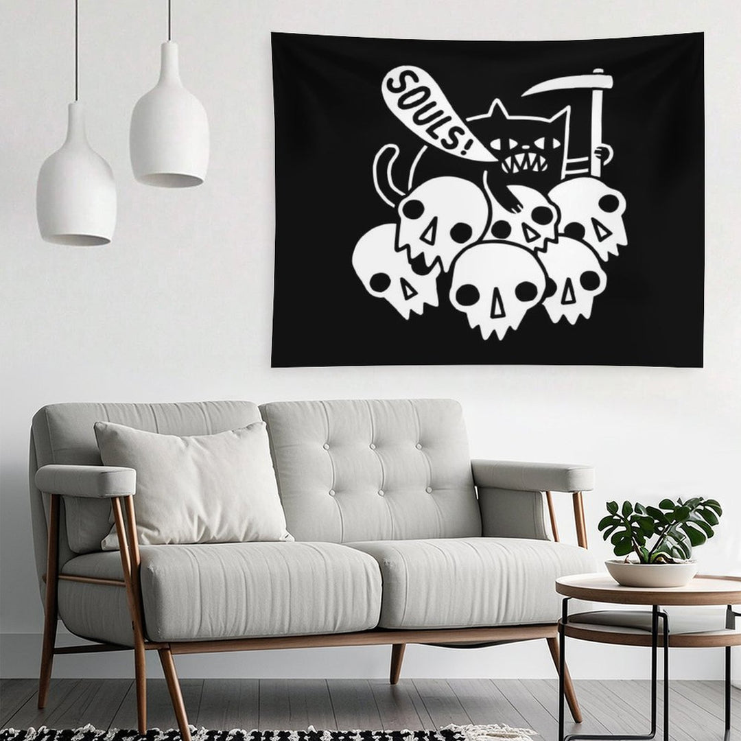 Cat Got Your Soul Tapestry