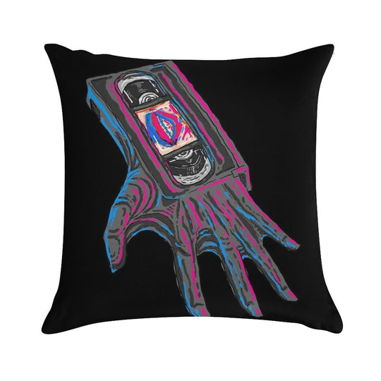 LONG LIVE THE NEW FLESH Soft Bedroom Essential Throw Pillow