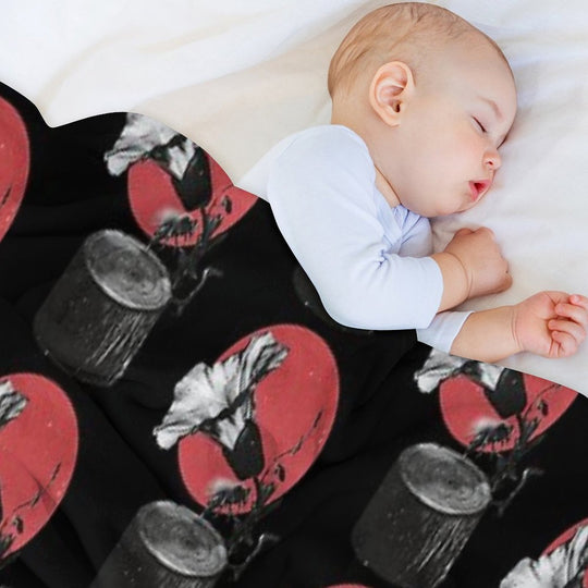 Gramophone Lightweight Throw Blanket