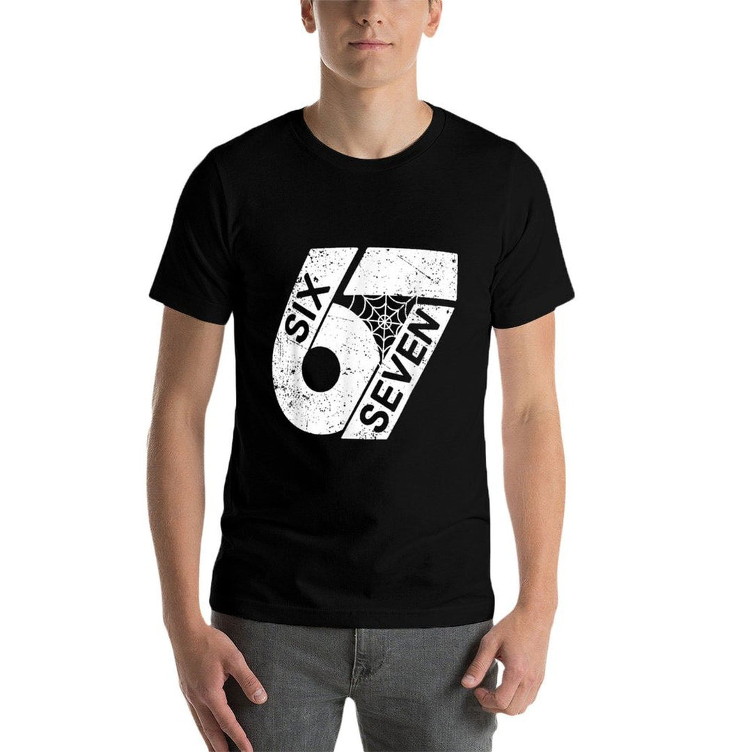 Six Seven 6 7 Meme 6 7 Halloween Costume  Wrinkle-resistant T-Shirt