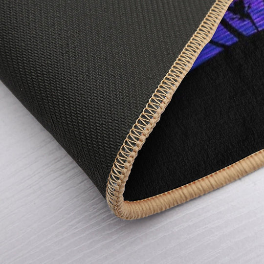 Tropical Sunset Palm Trees  Odorless Bath Mat