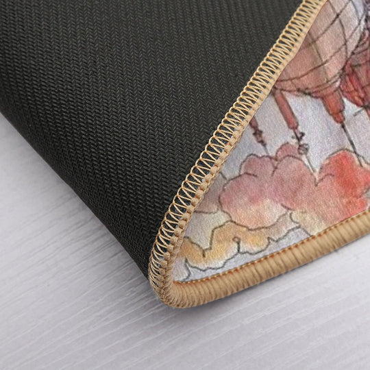 The Flying Village!  Pet-Safe Bath Mat