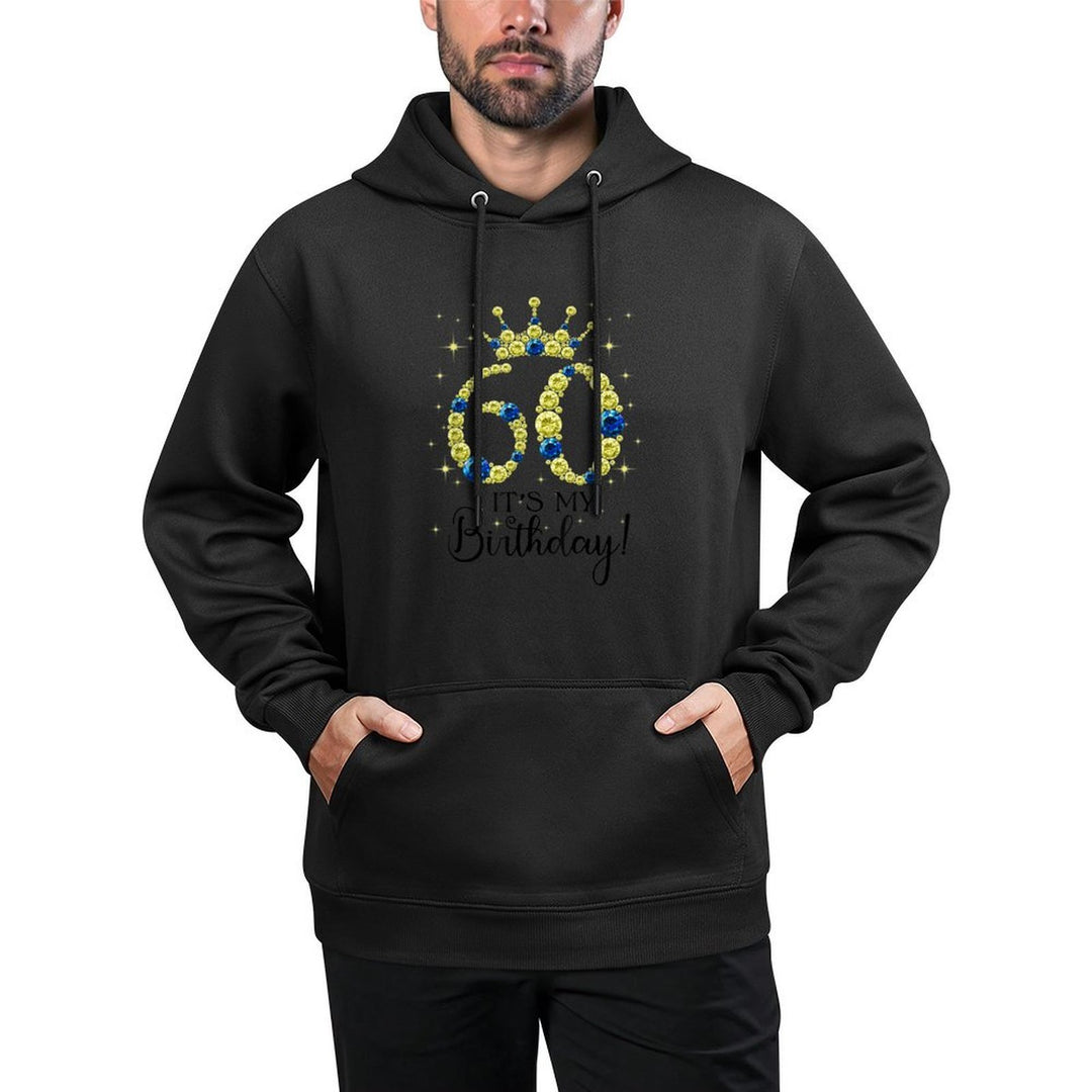 Womens 60 Years Old It&#39;s My Birthday 60th Birthday Kangaroo Pocket Hoodie