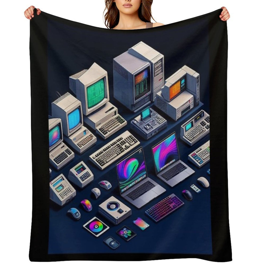 Computers #3 Comfort Throw Blanket