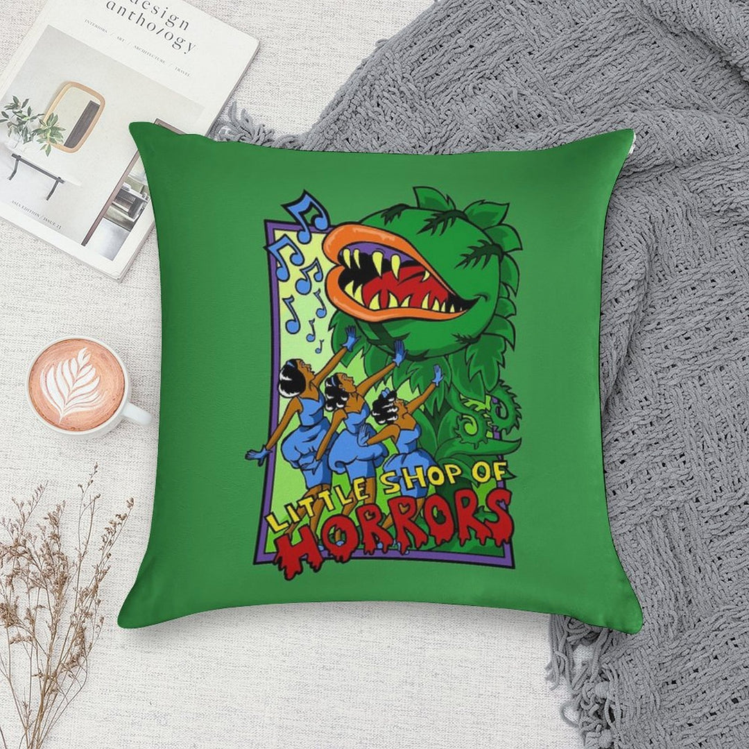 Little Shop of Horrors Soft Bedroom Essential Throw Pillow