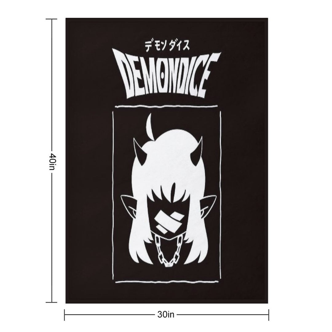 Demondice Meme Travel-friendly Throw Blanket