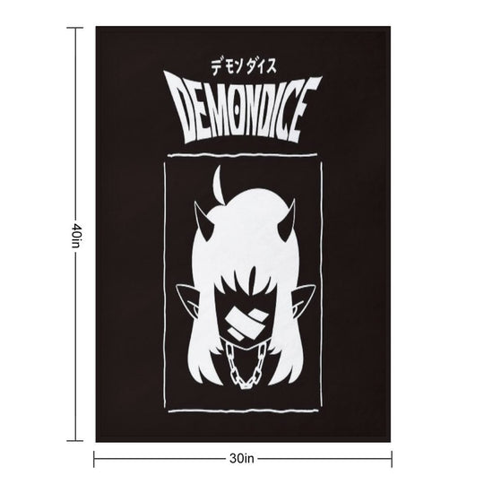 Demondice Meme Travel-friendly Throw Blanket