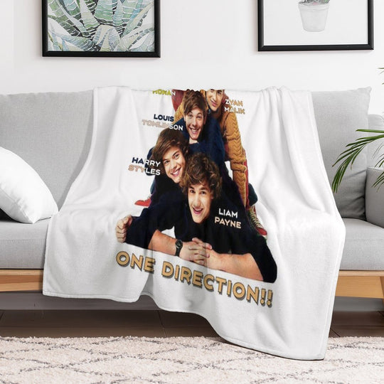One Direction Unite!!! Travel-friendly Throw Blanket
