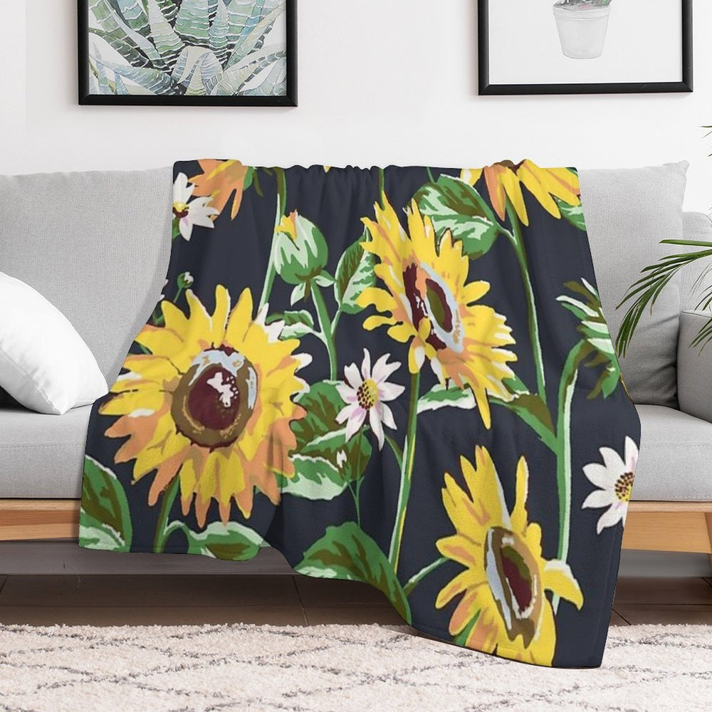 Vera Bradley Sunflower Travel-friendly Throw Blanket