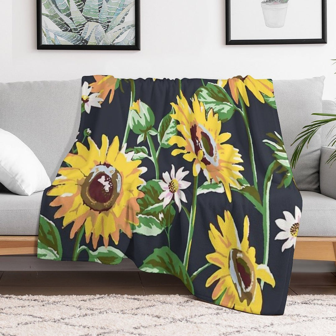 Vera Bradley Sunflower Travel-friendly Throw Blanket