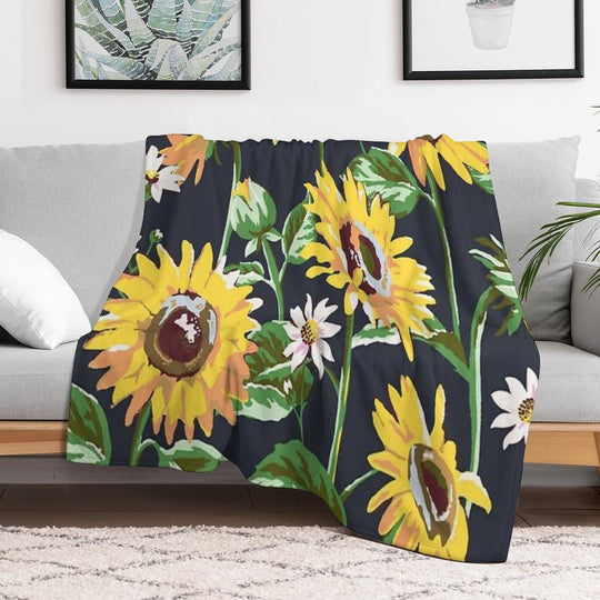 Vera Bradley Sunflower Travel-friendly Throw Blanket