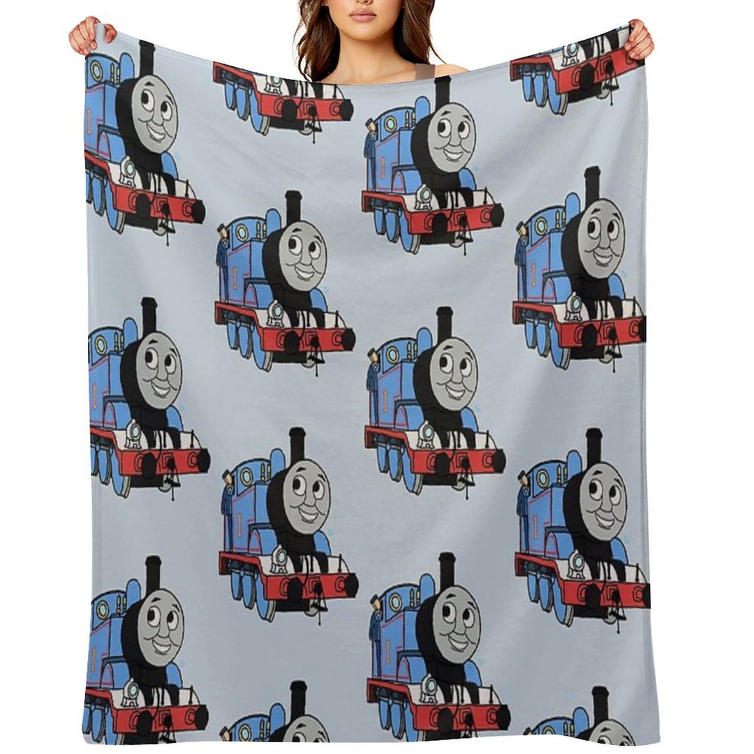 Thomas The Tank Engine Sustainable Throw Blanket