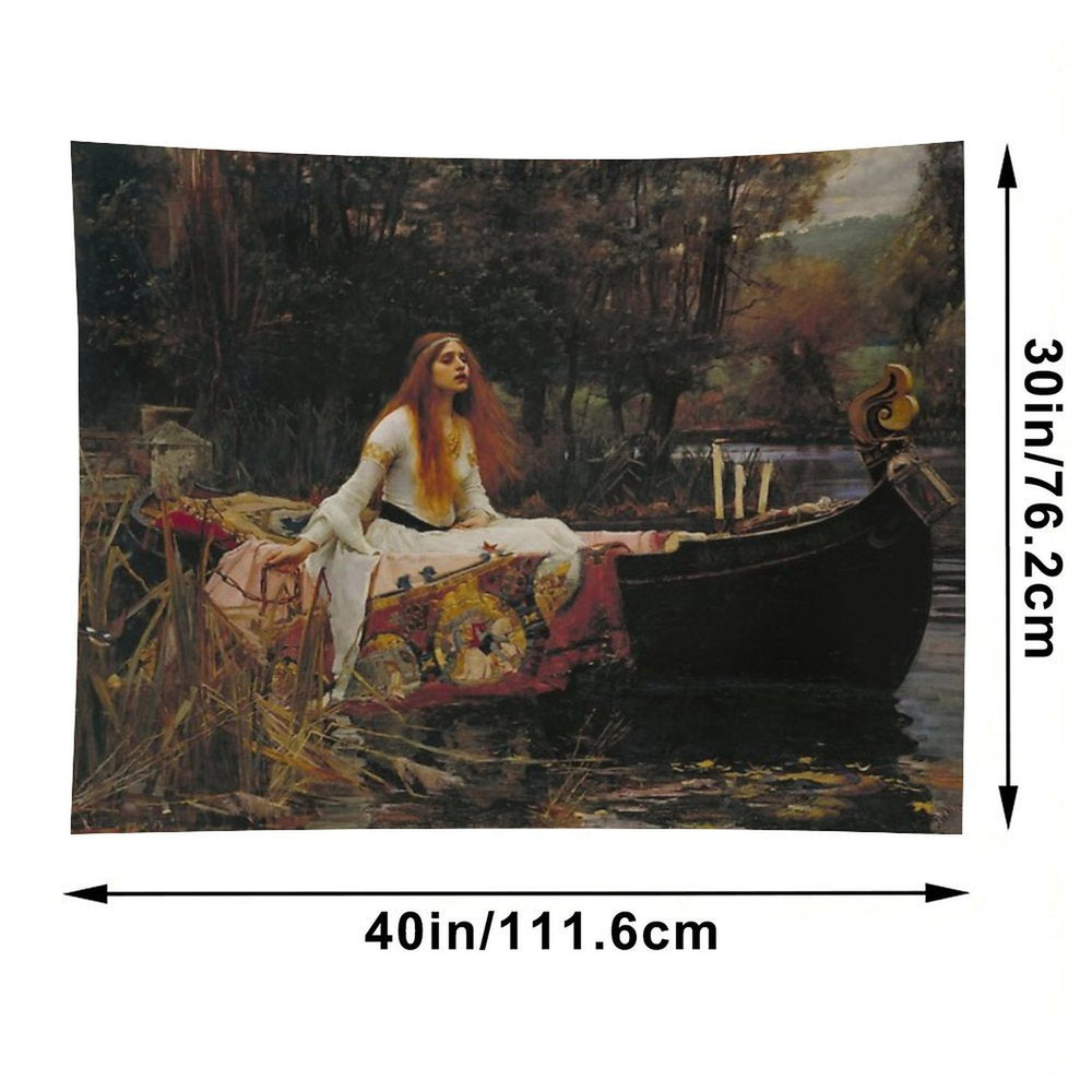 The Lady of Shalott -  John William Waterhouse Tapestry