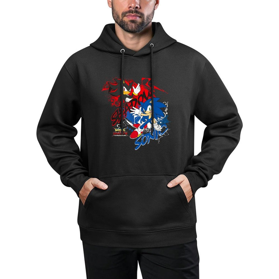 Sonic The Hedgehog Sonic X Shadow Generations Shadow & Sonic Colorfast Hoodie