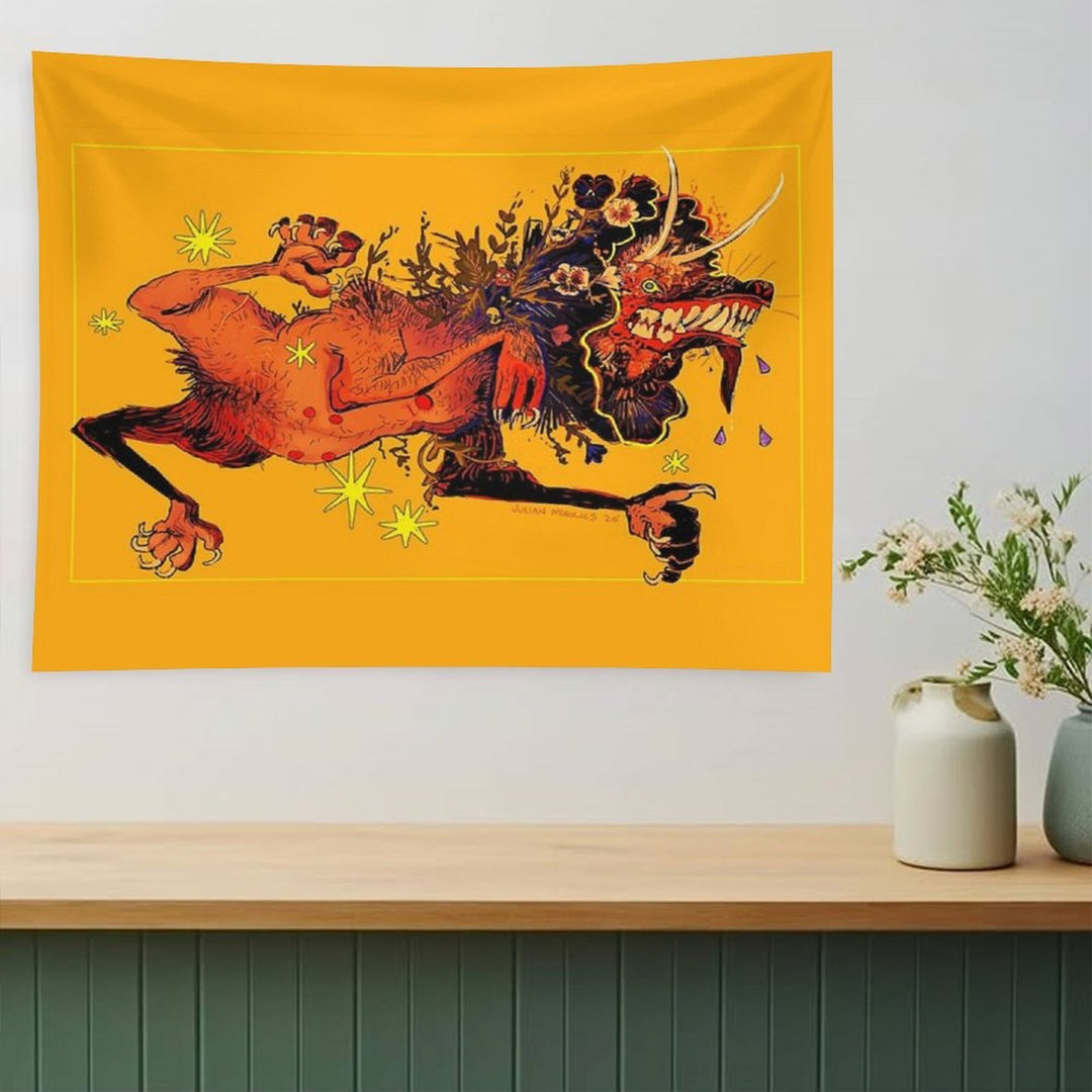 Pansybeast Tapestry