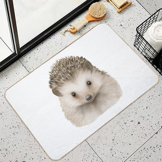 Hedgehog  Rapid-Drying Bath Mat