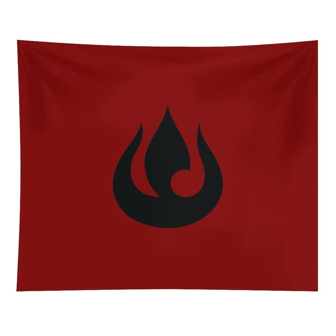 Fire Nation Banner Tapestry