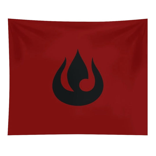 Fire Nation Banner Tapestry