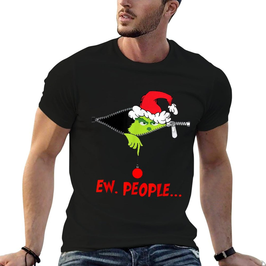 Funny Christmas Ew People Men Women Kid Boys Girls  Lightweight T-Shirt