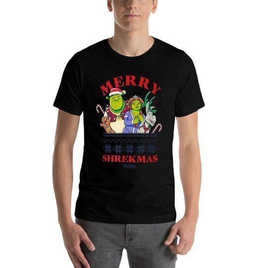 Shrek Merry Shrekmas  Graphic-printed T-Shirt