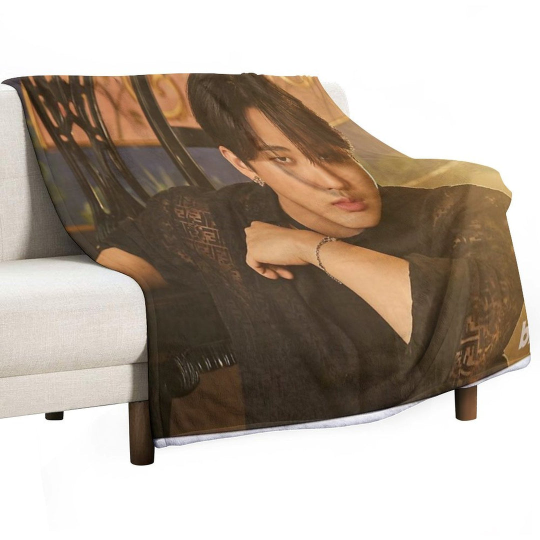 STRAY KIDS CHANGBIN Eco-conscious Throw Blanket