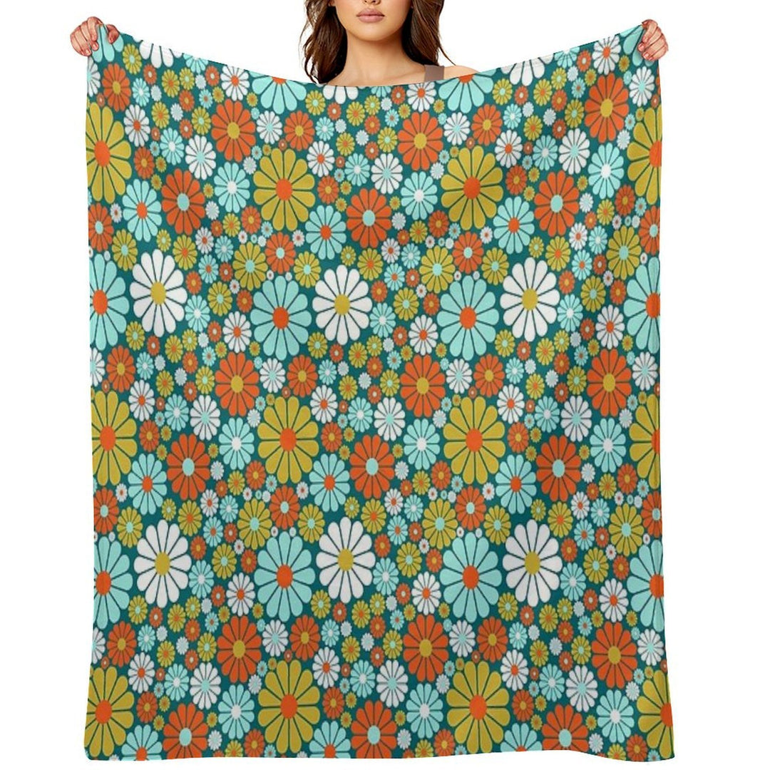 60's Wallpaper  One All-season Throw Blanket
