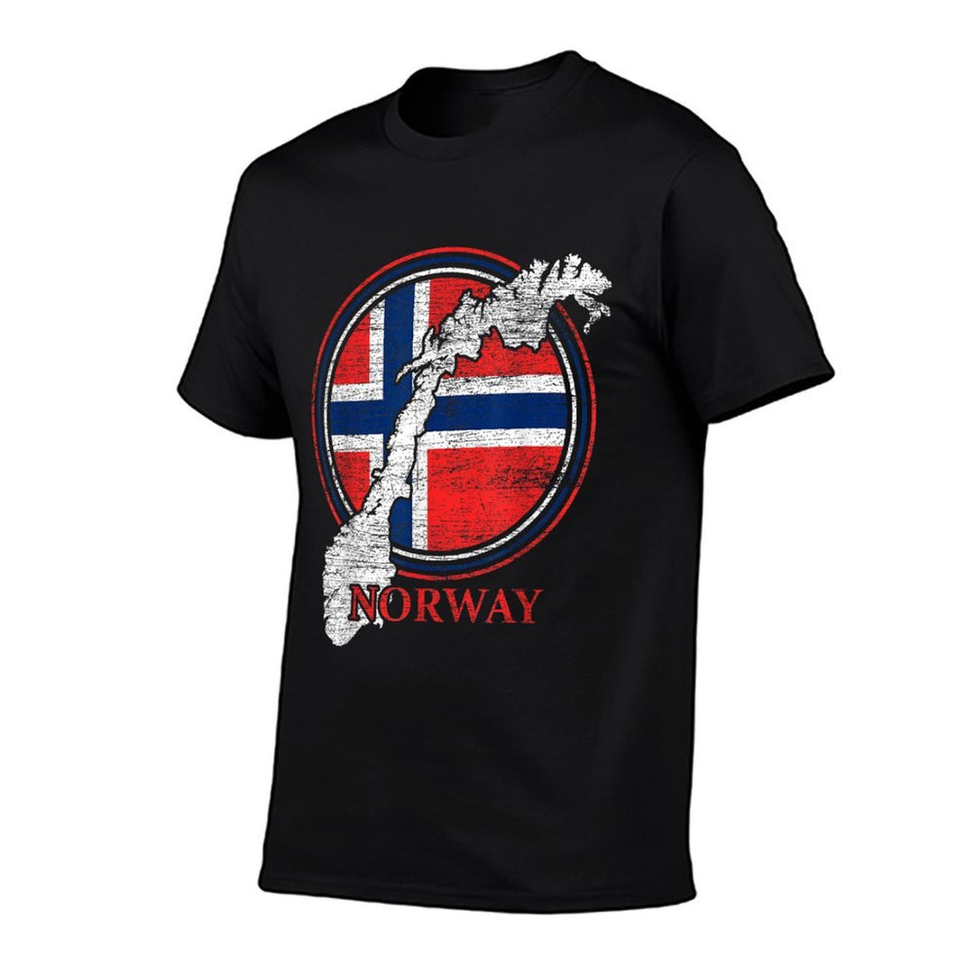 Nordic Scandinavia Proud Norwegian Country Norway  Trendy Pattern T-Shirt