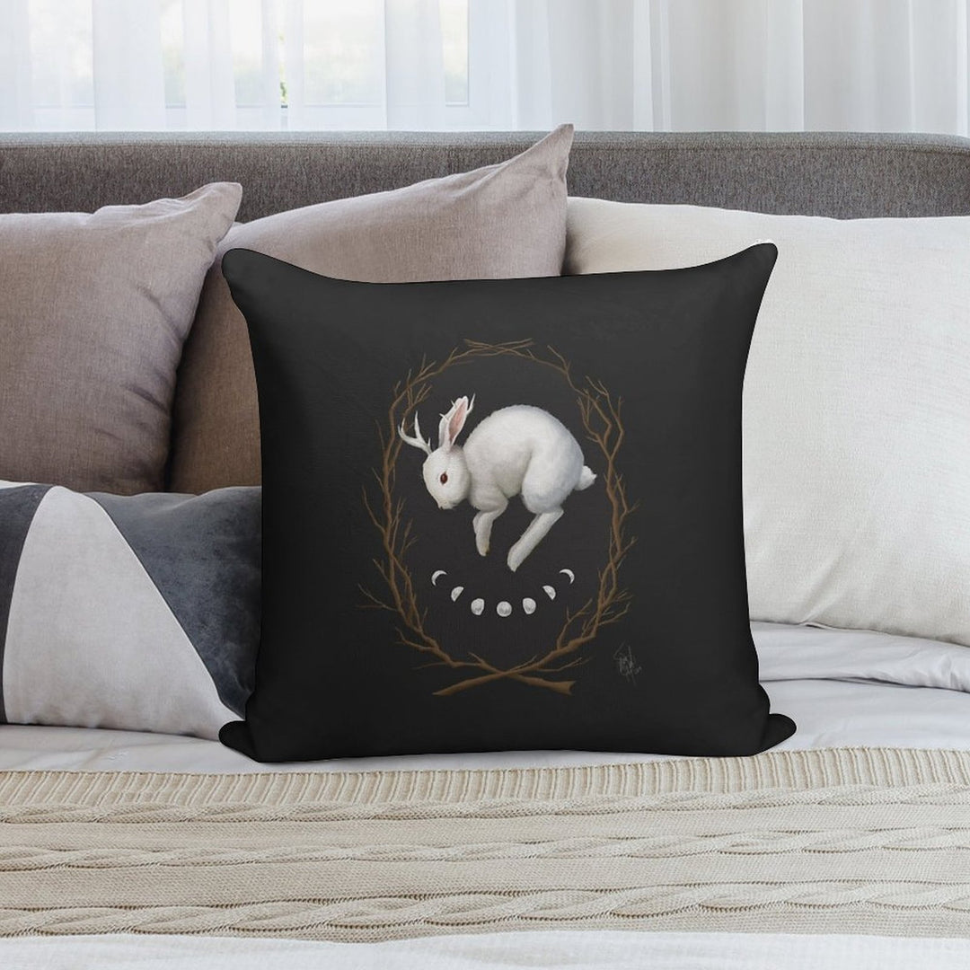 Midnight Run Soft Washable Throw Pillow