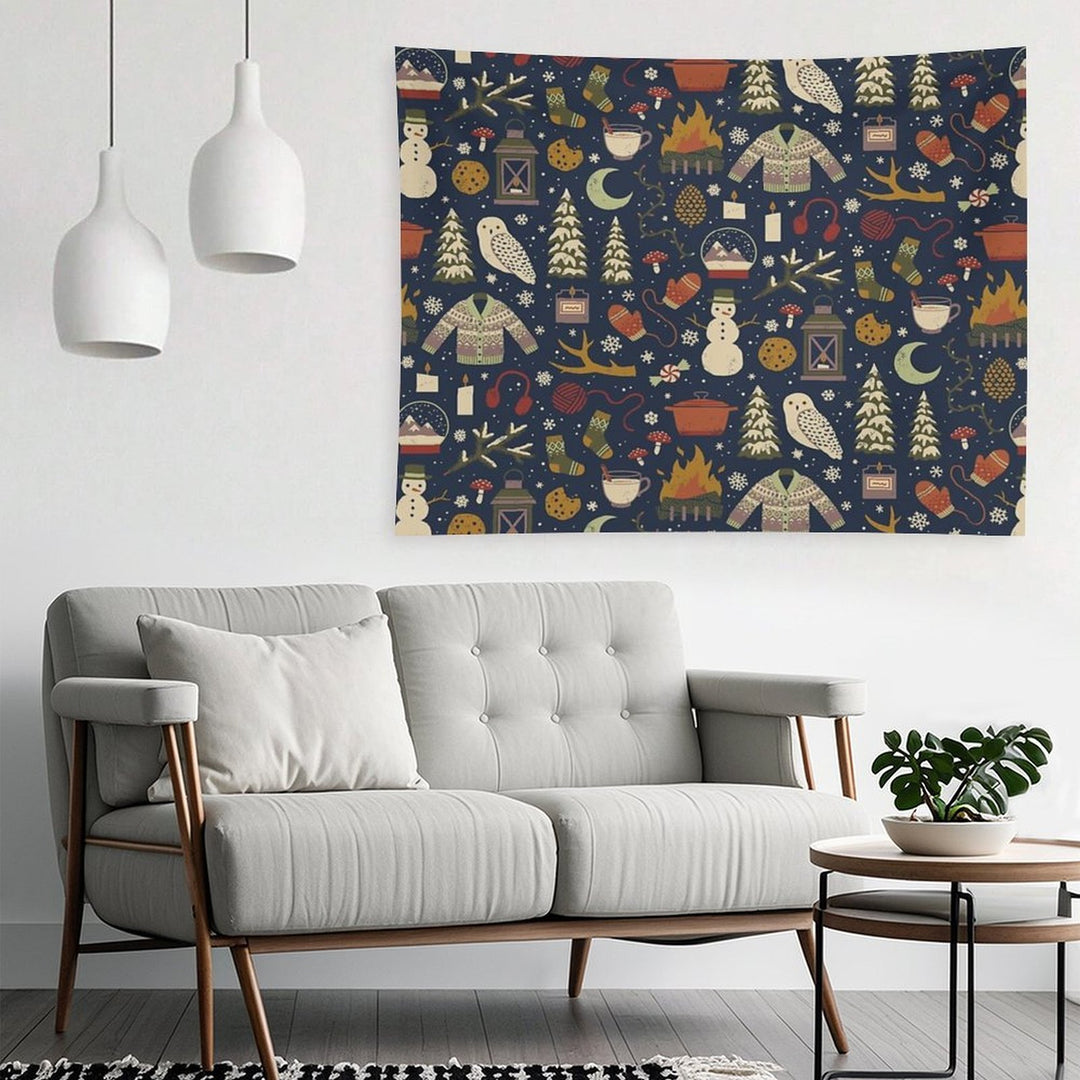 Winter Nights Tapestry