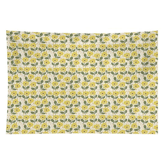 Golden Bloom Tapestry