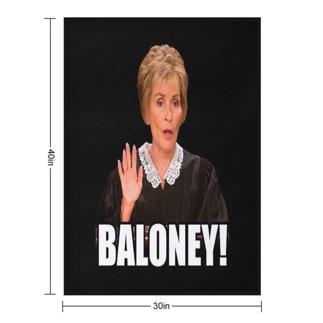 Judge Judy - Baloney Compact Throw Blanket