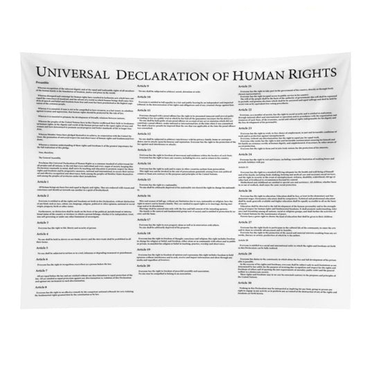 Universal Declaration of Human Rights Tapestry