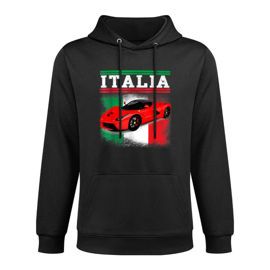 Fun Italian Exotic &#34;Supercar&#34; For Men, Women , And Children. Colorfast Hoodie