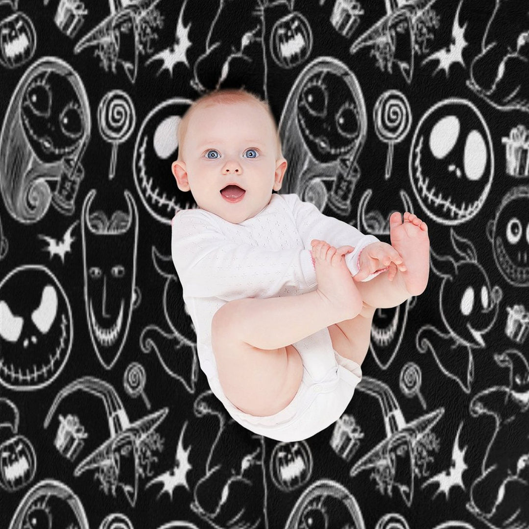 Nightmare before Christmas Compact Throw Blanket