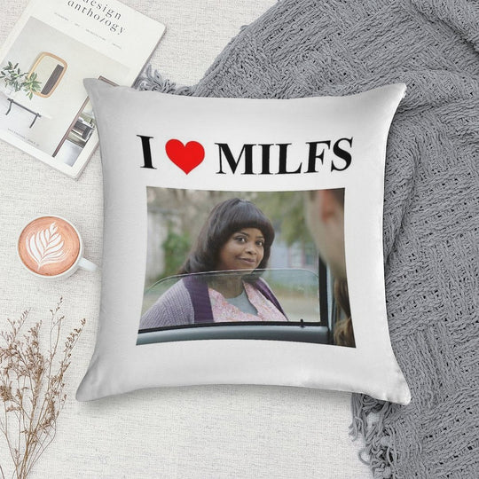 M(a)ILF Soft Home Decor Throw Pillow