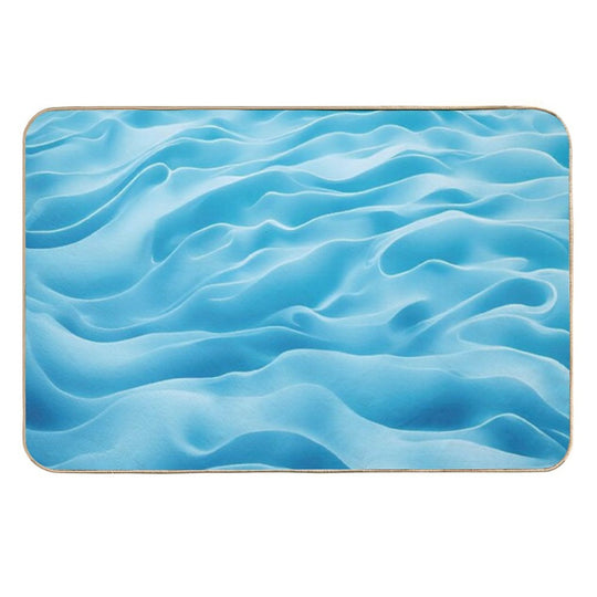 Blue Ocean Waves  Multi-Purpose Bath Mat