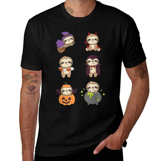 Sloth Halloween Costume Sloths Halloween  Easy-care T-Shirt