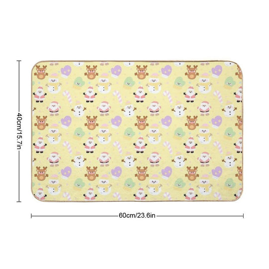 Merry Christmas  Versatile Bath Mat