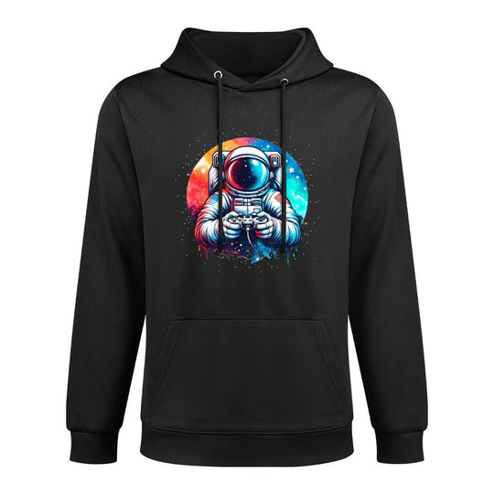 Funny Astronaut Space Gaming Planet Science Solar System Casual Wear Hoodie