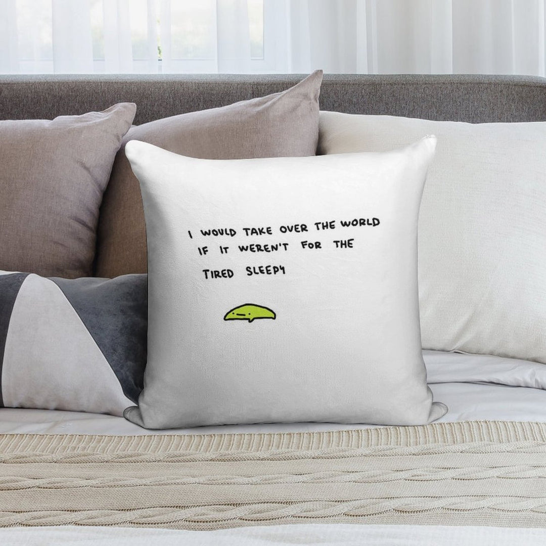 Sleepy Soft Home Decor Throw Pillow
