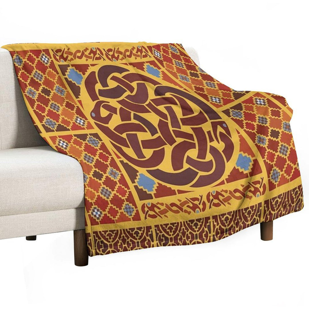 Imagining Sutton Hoo Rædwald Versatility Throw Blanket