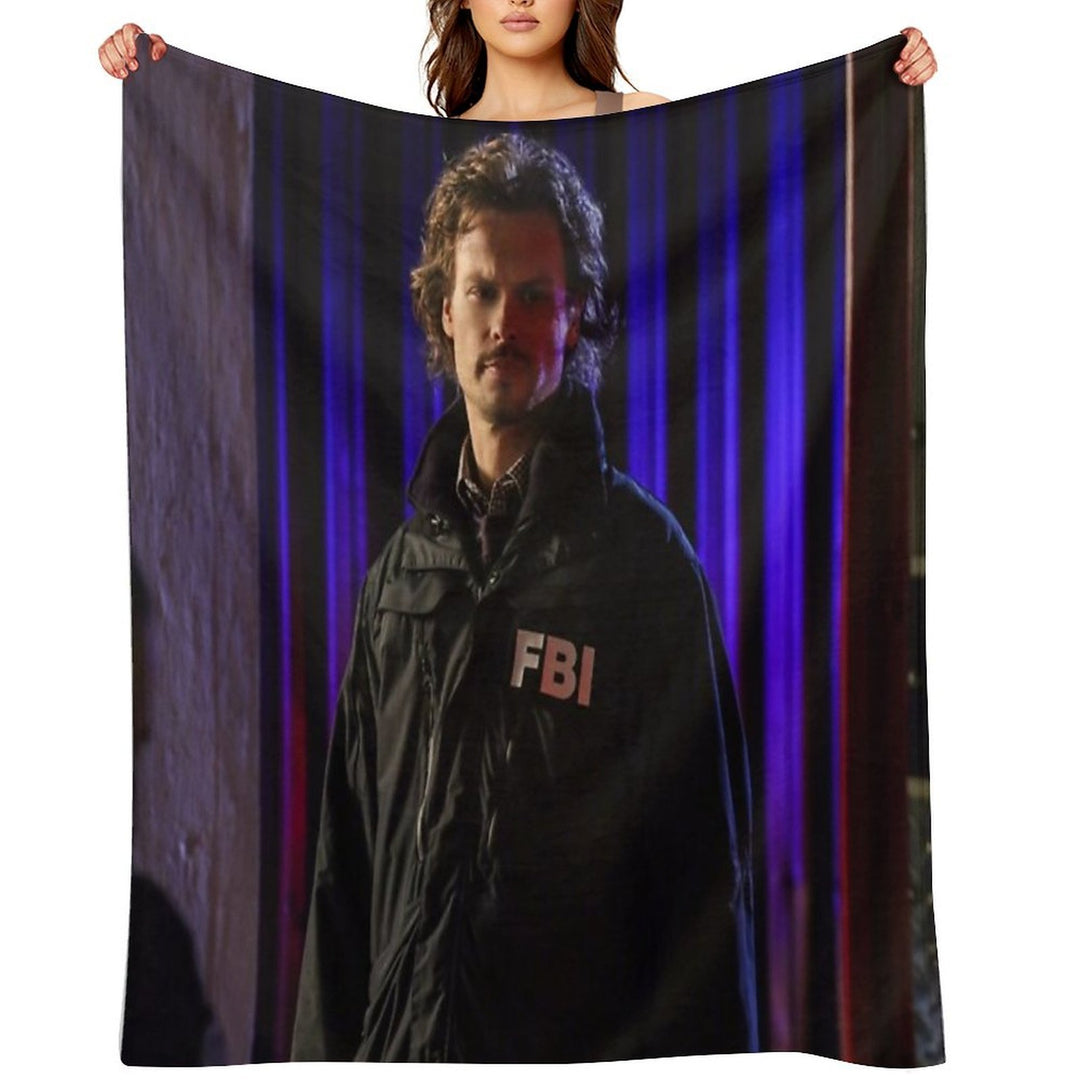 Fbi Goob Machine-washable Throw Blanket