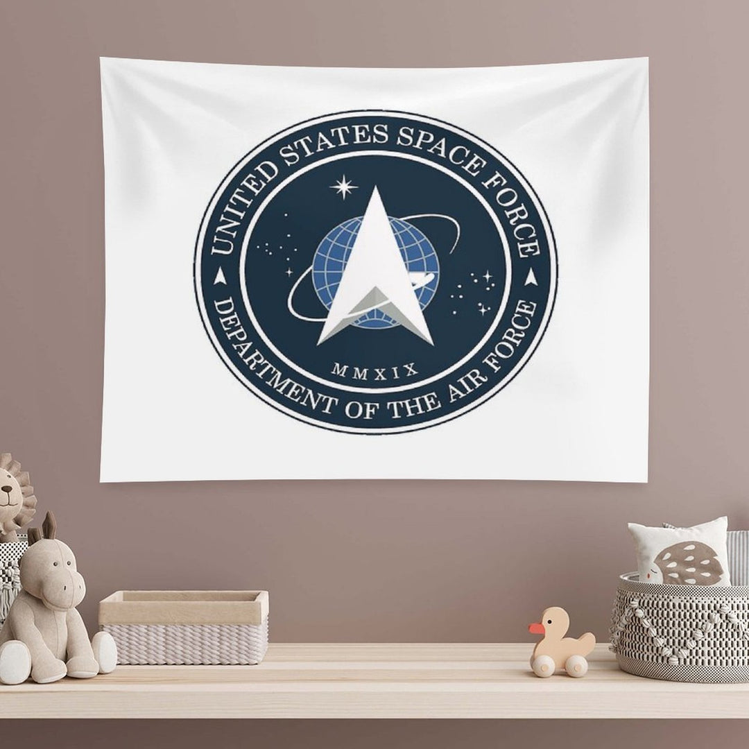 US Space Force Crest Tapestry