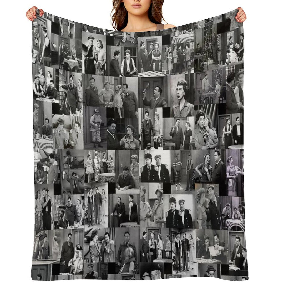 The Honeymooners Travel-friendly Throw Blanket