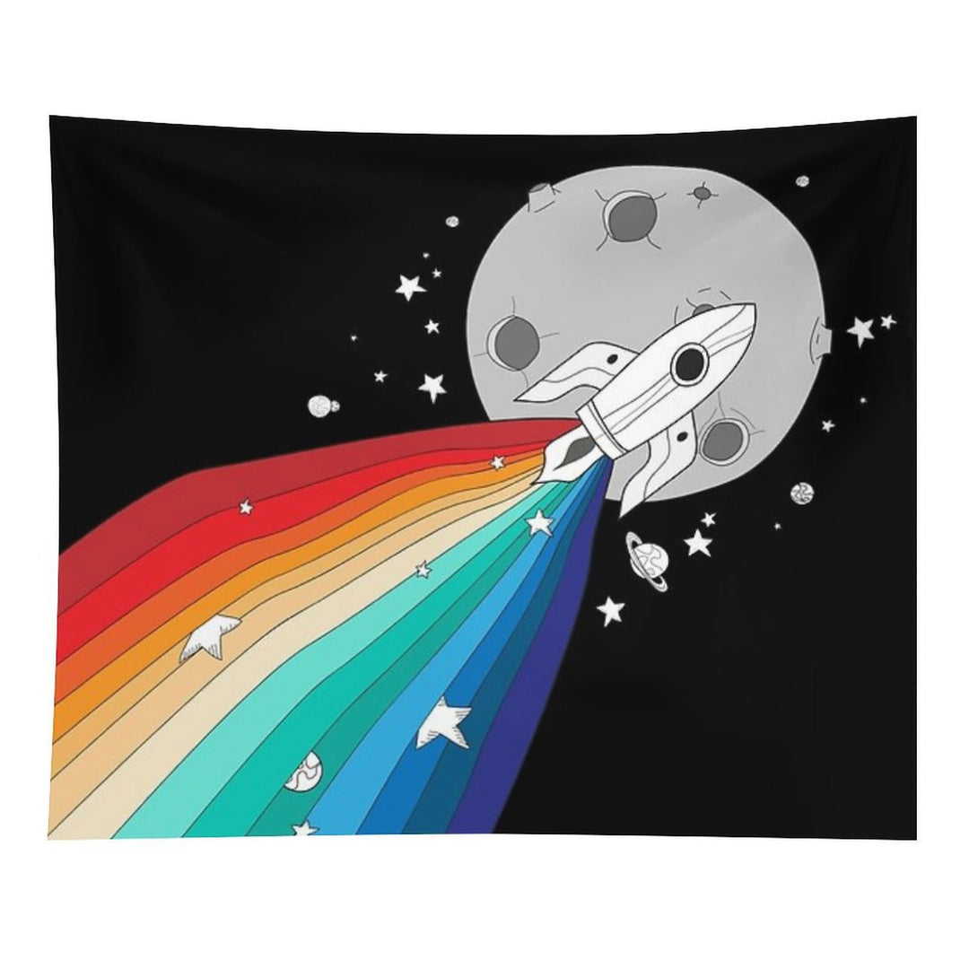 Pride Rocket Tapestry