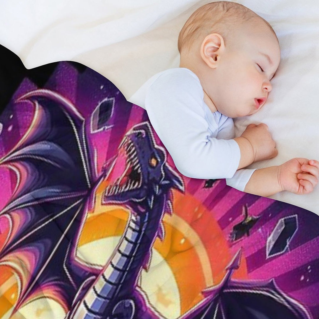 Ender Dragon Shrink-resistant Throw Blanket
